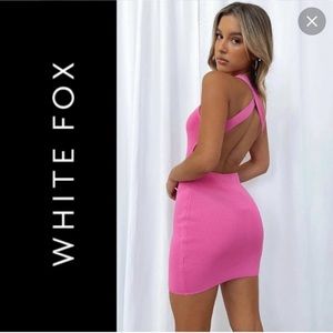 White Fox Wine & Dine Mini Dress